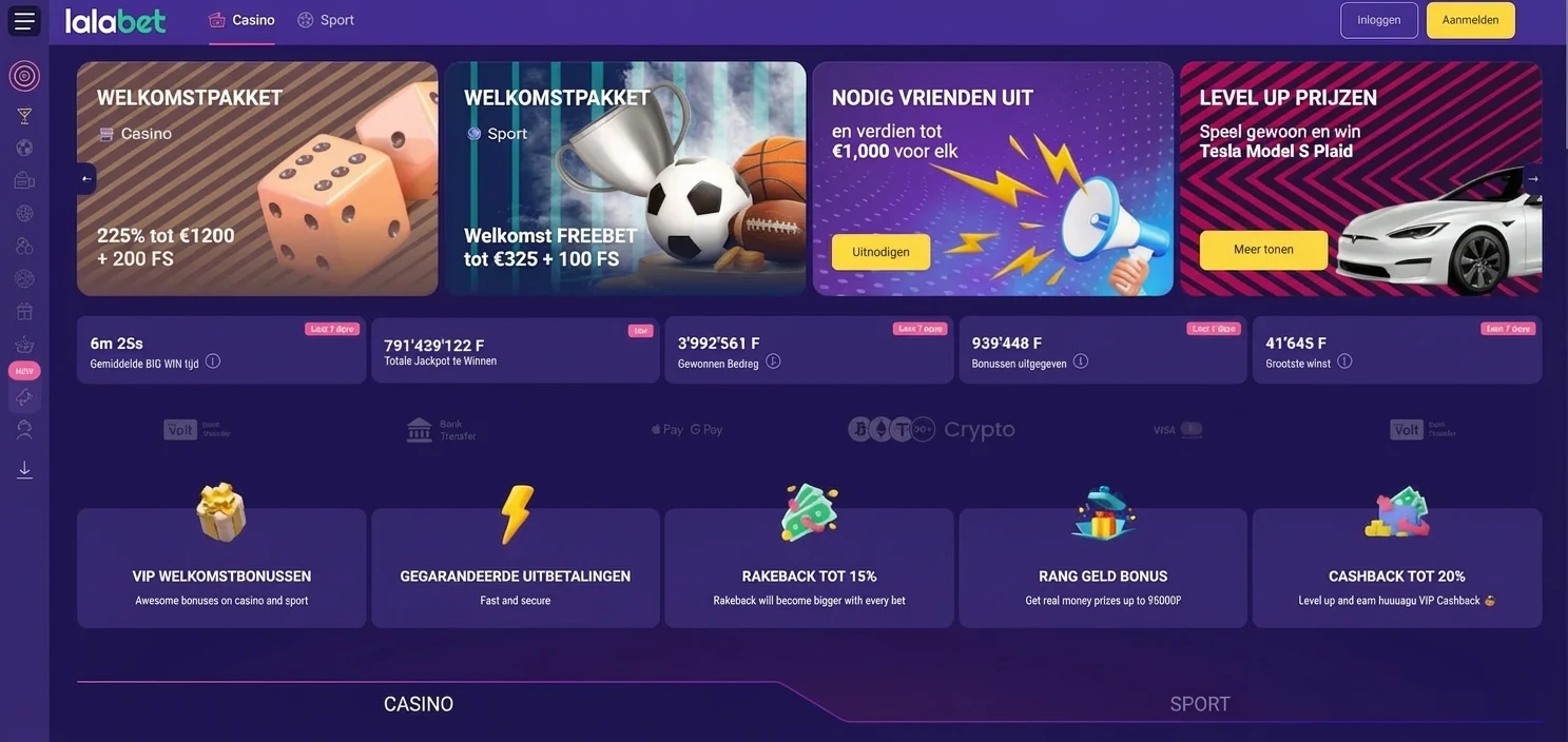 Lalabet Casino Bonussen: Ontvang Meer Voor Je Spel